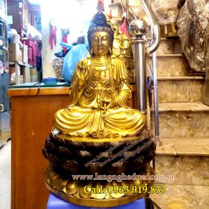 Tượng Phật Bà Quan Âm - Cơ Sở Làng Nghề Đúc Đồng Truyền Thống